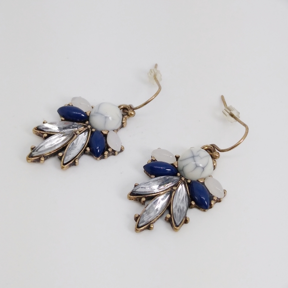 NEW Small Chandelier Crystal Bohemian Lightweight Drop Earrings - Picture 7 of 7